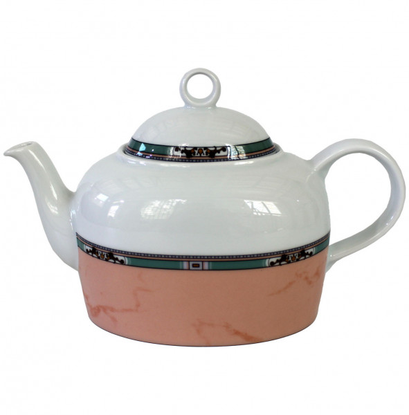Заварочный чайник 1,2 л  Thun &quot;Кайро /Розовый мрамор /окантовка&quot; / 232471