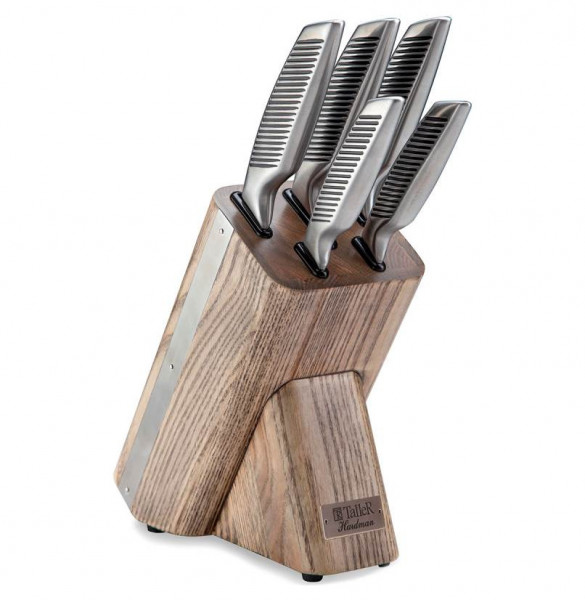 Набор кухонных ножей 5 предметов на подставке  Taller &quot;Хардман /TalleR&quot; / 231385