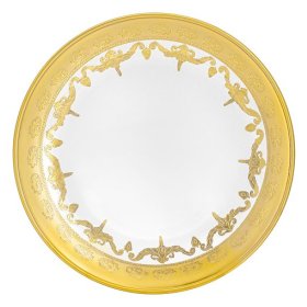 Набор тарелок 21,5 х 3 см 4 шт глубокие золотистая  Same Crystal &quot;Versailles&quot; / 369534