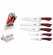 Набор кухонных ножей 6 предметов на подставке  Berlinger Haus &quot;Passion Collection&quot; / 129295