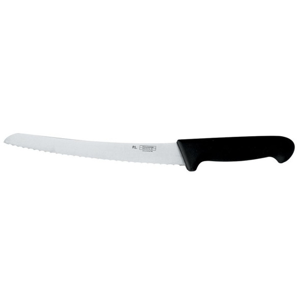 Нож хлебный 25 см  P.L. Proff Cuisine &quot;PRO-Line&quot; черный / 316442