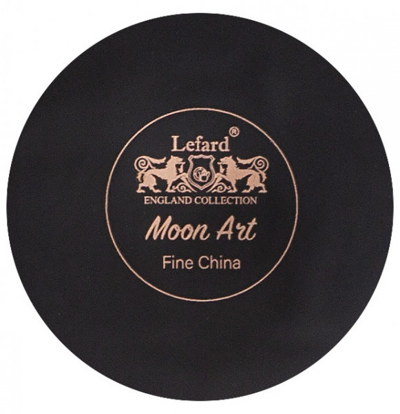 Набор салатников 11,5 х 6,5 см 2 шт чёрные  LEFARD &quot;Moon art&quot; / 271113