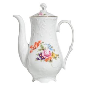 Кофейник 1,2 л  Cmielow &quot;Рококо /Мейсеновский букет&quot; / 367308
