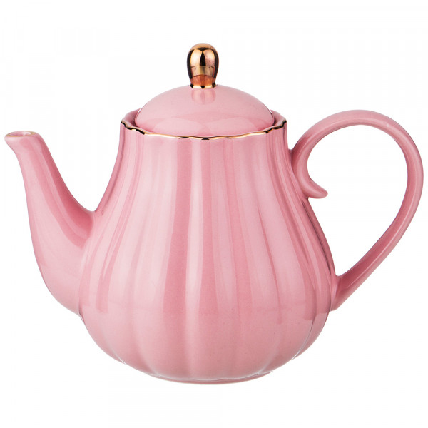 Заварочный чайник 900 мл  LEFARD &quot;Розовый /Золото&quot; / 202296