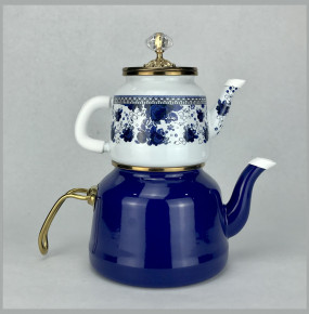 Набор чайников 2 предмета голубые / 246421