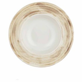 Тарелка для пасты гастро 25 см 400 мл 6 шт  By Bone "Falme Brown" (6шт.) / 328131