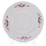 Набор тарелок 23 см 6 шт глубокие  Thun "Бернадотт /Серая роза /платина" / 012780