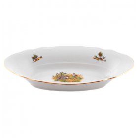 Блюдо 33 см овальное (глубокое) для хлеба  Leander &quot;Мэри-Энн /Охота&quot; / 157879