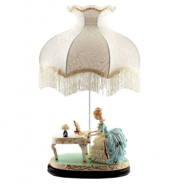 Настольная лампа с абажуром  Royal Classics &quot;Пианистка&quot; / 131226