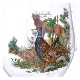 Бокал для пива 550 мл 1 шт  Crystalex CZ s.r.o. &quot;Охота /Фазан&quot; / 148162