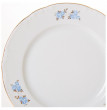 Набор тарелок 17 см 6 шт  Thun &quot;Констанция /Голубые розы /золото&quot; / 051202