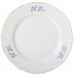 Набор тарелок 17 см 6 шт  Thun &quot;Констанция /Голубые розы /золото&quot; / 051202