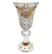 Ваза для цветов 50,5 см  Aurum Crystal &quot;Хрусталь с золотом&quot; / 033536