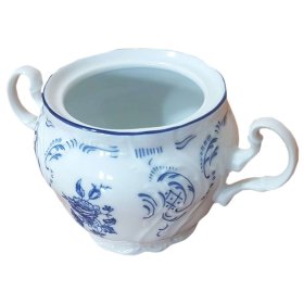 Сахарница 300 мл без крышки  Thun &quot;Бернадотт /Синие розы&quot; / 139560