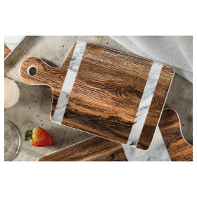 Доска для сыра 25 х 14 см  Home &amp; Style &quot;Wood&amp;Marble&quot; / 354832