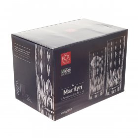 Стаканы для воды 350 мл 6 шт  RCR Cristalleria Italiana SpA &quot;Мэрилин /Без декора&quot; / 198181