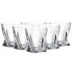 Стаканы для виски 340 мл 6 шт  Crystalite Bohemia &quot;Квадро /Без декора&quot; / 006776