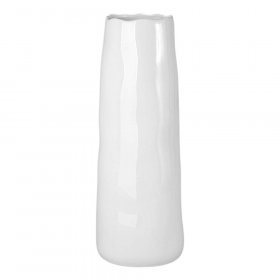 Ваза 13.6*13.9*37.5см цвет: белый / 361269