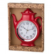 Часы настенные 25 х 30 х 5 см кварцевые красные  LEFARD &quot;CHEF KITCHEN&quot; / 187934
