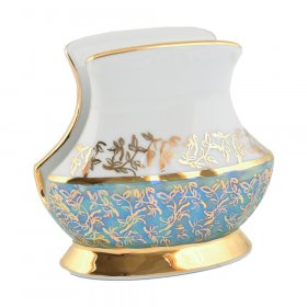 Салфетница  Roman Lidicky &quot;Мария-Тереза /Золотые листики на зелёном&quot; / 273546