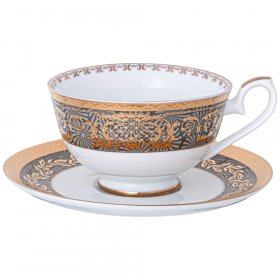 Чайный сервиз на 6 персон 14 предметов (без молочника)  LEFARD &quot;Праздничный&quot; / 342529