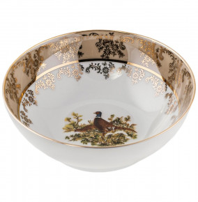 Набор салатников 16 см 6 шт  Royal Czech Porcelain "Аляска /Охота бежевая" / 204876