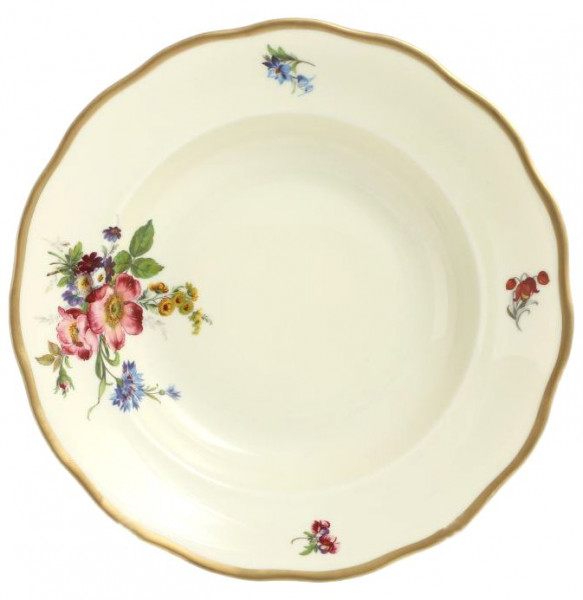Набор тарелок 23 см 6 шт глубокие  Sterne porcelan &quot;Аляска /Полевой цветок /СК&quot; / 140101