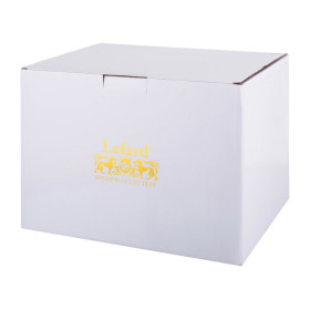 Столовый сервиз на 6 персон 26 предметов (без супника)  LEFARD &quot;Рубчик /Отводка платина&quot; / 189212