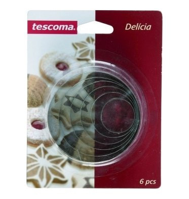 Формочки для печенья 6 шт Круги &quot;Tescoma /DELÍCIA&quot; / 142541
