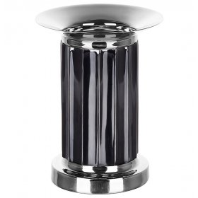 Подсвечник 23 см  Homier "Riana /черный" / 374562