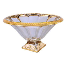 Ваза для фруктов 33 см &quot;Astra Gold /Бежевая&quot; / 069969