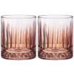 Стаканы для виски 380 мл 2 шт  Alegre Glass &quot;Sencam /Brown&quot; / 314245