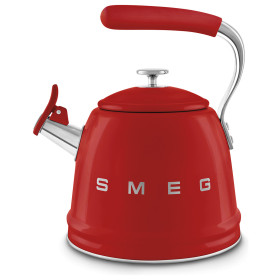 Чайник 2,3 л со свистком красный  Smeg &quot;Стиль 50-х г.г.&quot;  / 348357