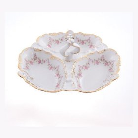 Менажница 23 см  Leander &quot;Соната /Розовый цветок&quot; / 035670