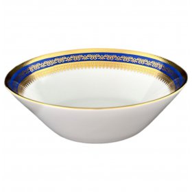 Набор салатников 19 см 6 шт  Falkenporzellan &quot;Диадема /Синяя крем золото&quot; / 069051