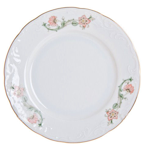 Набор тарелок 19 см 6 шт  Thun &quot;Тулип /Персиковый цветок&quot; / 002286
