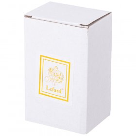 Ваза для цветов 12,8 х 10,8 х 21,7 см  LEFARD &quot;Белый цветок&quot; / 349291