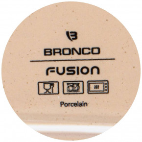 Салатник 20,5 х 19,5 х 5,5 см 550 мл  Bronco "Fusion /Кремовый" (2шт.) / 277000