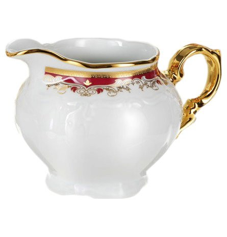 Молочник 250 мл  Royal Czech Porcelain &quot;Мария-Луиза /Королевская лилия на красном&quot; / 204729