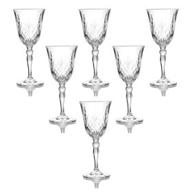 Бокалы для белого вина 210 мл 6 шт  RCR Cristalleria Italiana SpA &quot;Мелодия /Без декора&quot; / 117048