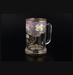 Кружка для пива 500 мл матово-розовая  Star Crystal &quot;Лепка&quot; U-R / 098332
