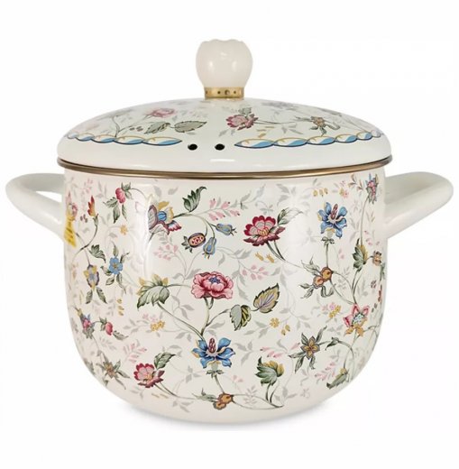 Кастрюля 20 см с крышкой эмалированная 4,3 л  Ejiry "Букингем" / 276351 — 