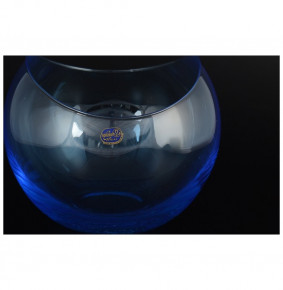 Ваза для цветов 17,5 см голубая  Crystalex CZ s.r.o. "Gondola" / 094697