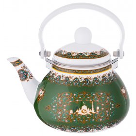 Чайник 1,3 л эмалированный с фильтром  нержавеющая сталь  Zhejiang Songmao Metalware Co.LTD "Сура" / 200216