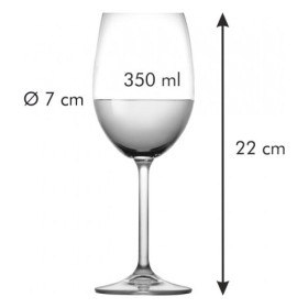 Бокалы для белого вина 350 мл 6 шт  Tescoma &quot;CHARLI /Без декора&quot; / 165771