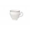 Кофейная чашка 170 мл 1 шт высокая н/н  Thun "Бернадотт /Платиновый узор" / 114289
