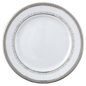 Набор тарелок 17 см 6 шт  Thun "Опал /Платиновая лента" / 056523