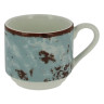 Чашка для эспрессо 90 мл штабелируемая голубая  RAK Porcelain "Peppery" / 314803