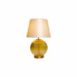 Настольная лампа 1 рожковая  Cloyd &quot;ZUCCHINI&quot; / выс. 54 см - латунь - янтарное стекло / 346463