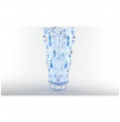 Ваза для цветов 30 см  Aurum Crystal &quot;Самба /Голубая&quot; / 143122
